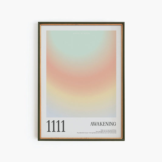 "1111 Awakening" Poster Print - Muse + Moonstone