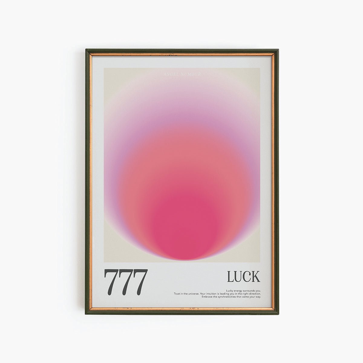 "777 Luck" Poster Print - Muse + Moonstone