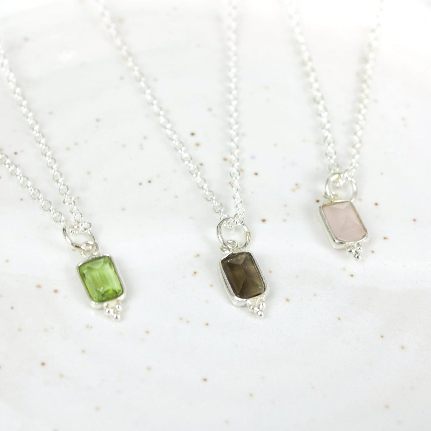 "Divinity" Dainty Peridot Necklace | Love + Lark - Muse + Moonstone