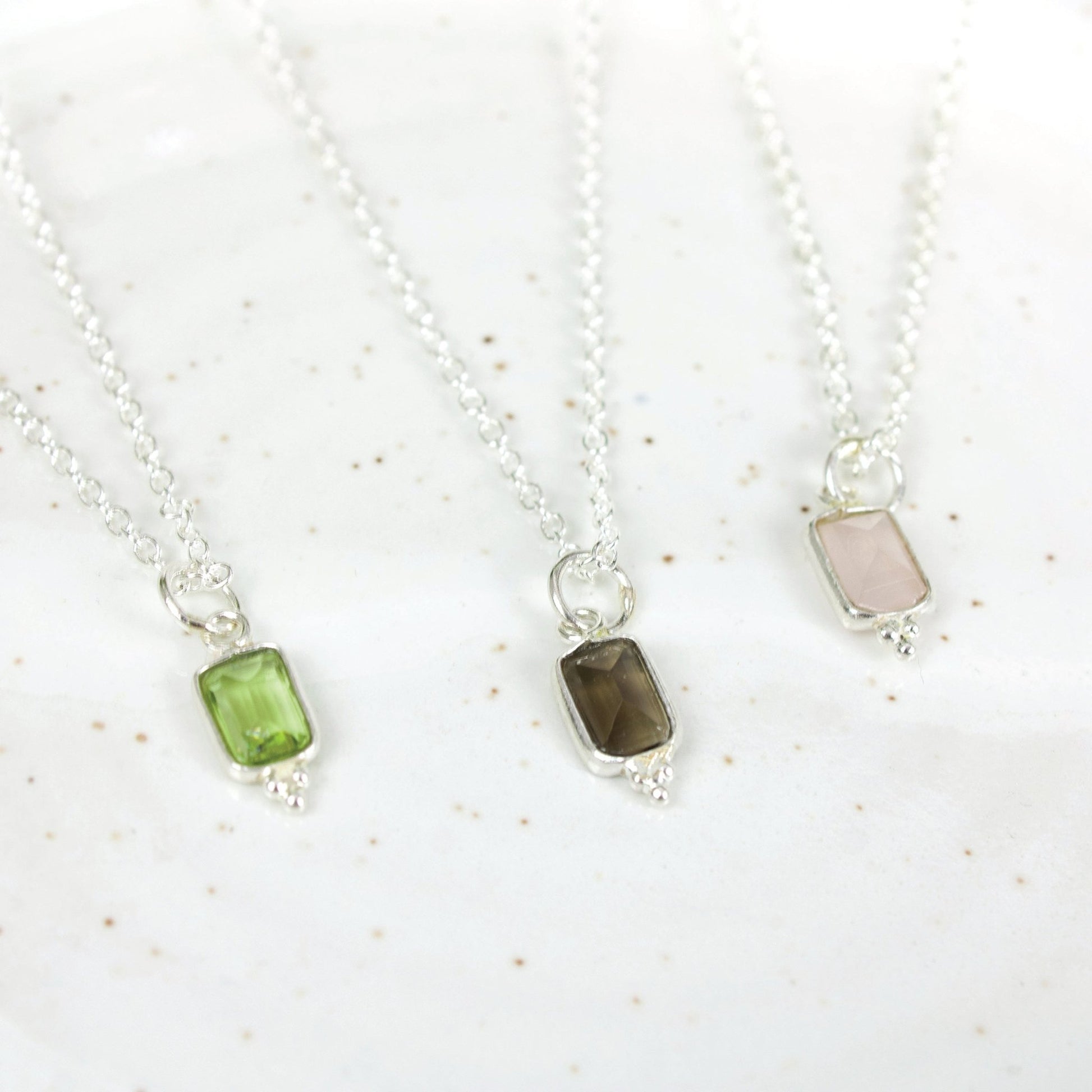 "Divinity" Dainty Peridot Necklace | Love + Lark - Muse + Moonstone