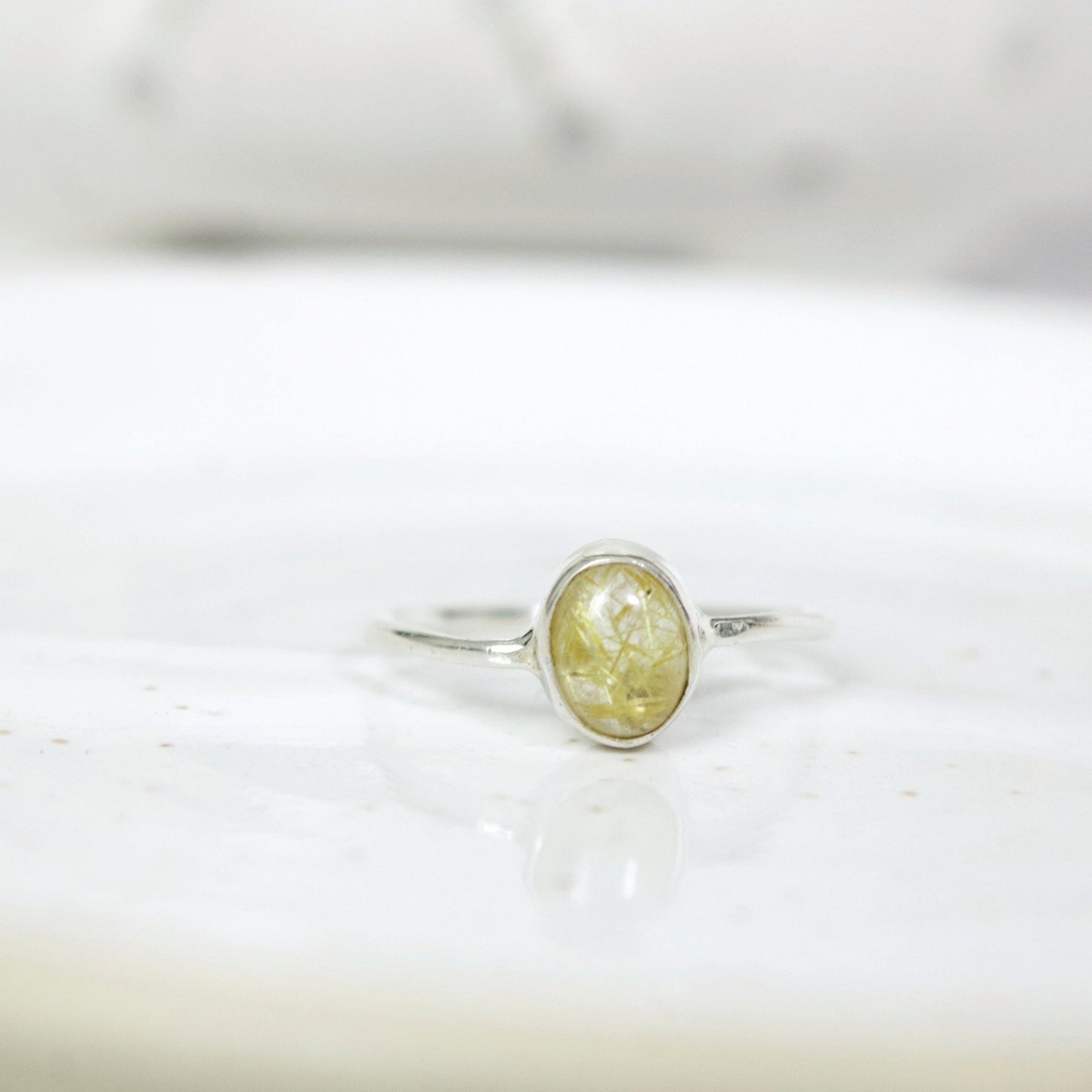 "Empowerment" Rutilated Quartz Ring | Love + Lark - Muse + Moonstone