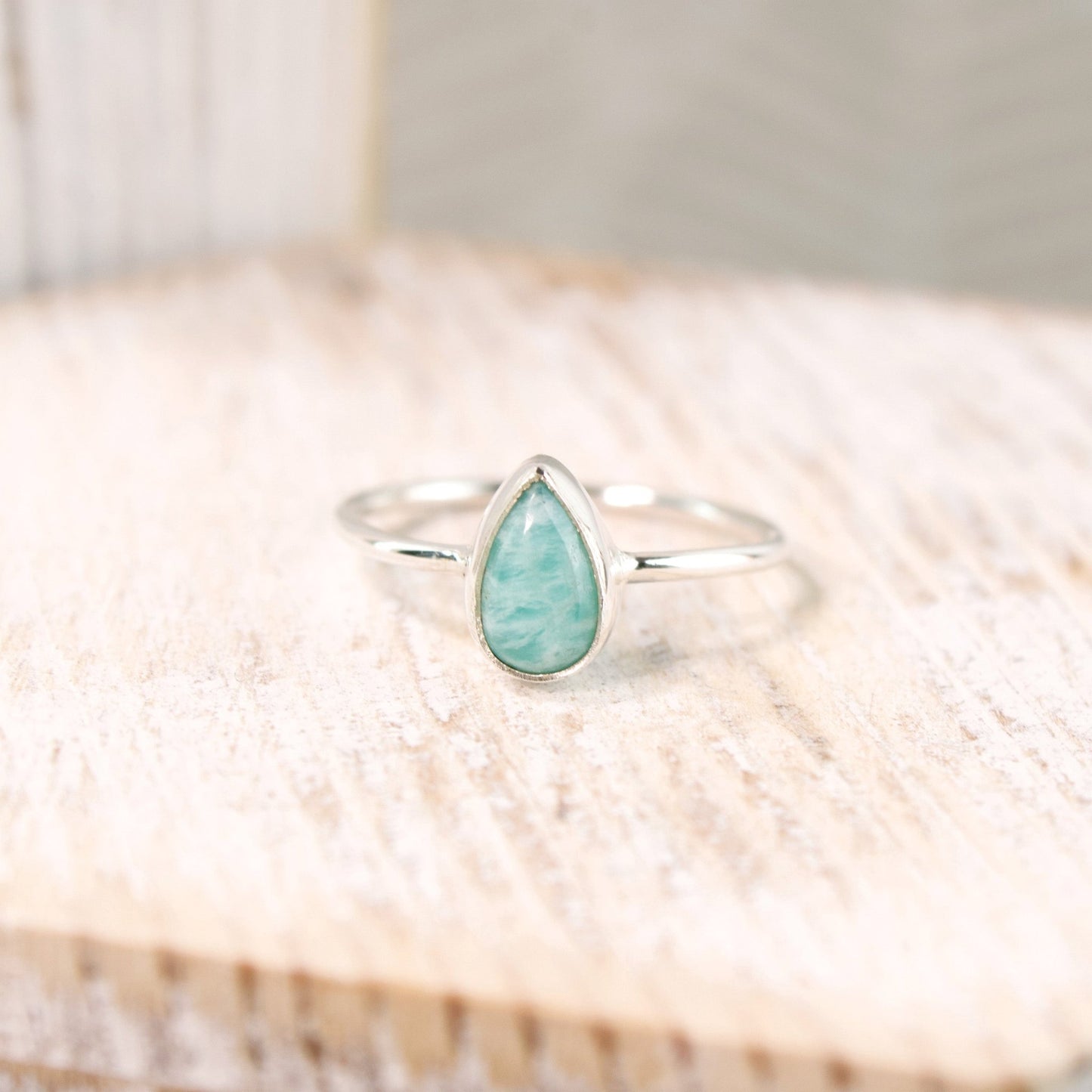 "Everlast" Amazonite Ring | Love + Lark - Muse + Moonstone