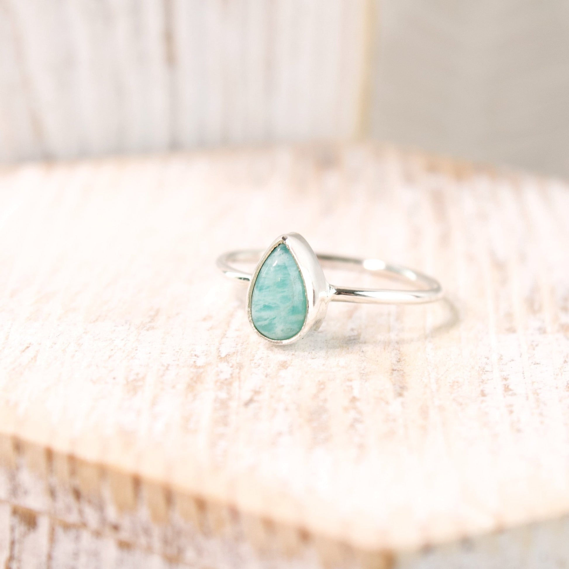 "Everlast" Amazonite Ring | Love + Lark - Muse + Moonstone