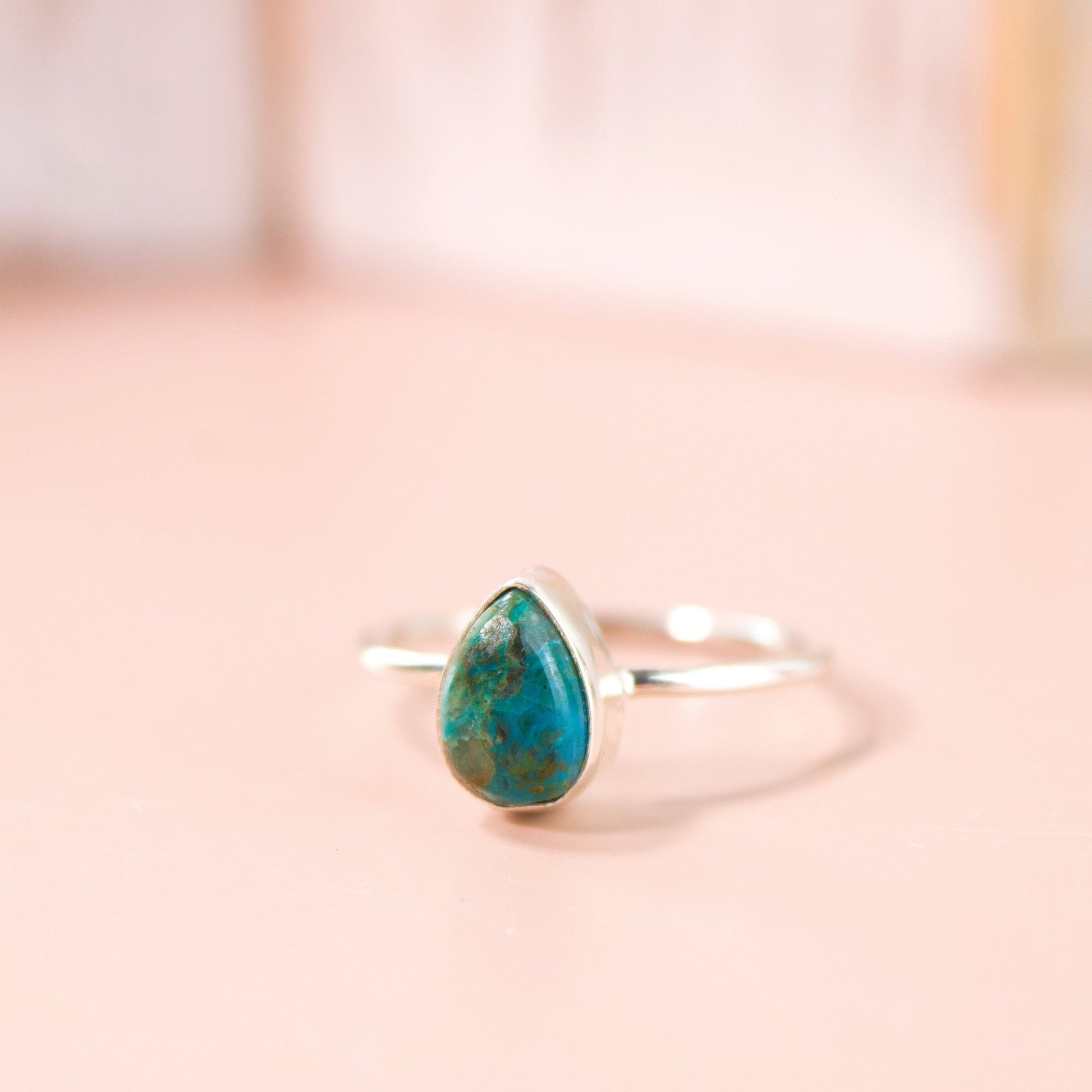 "Everlast" Chrysocolla Ring | Love + Lark - Muse + Moonstone