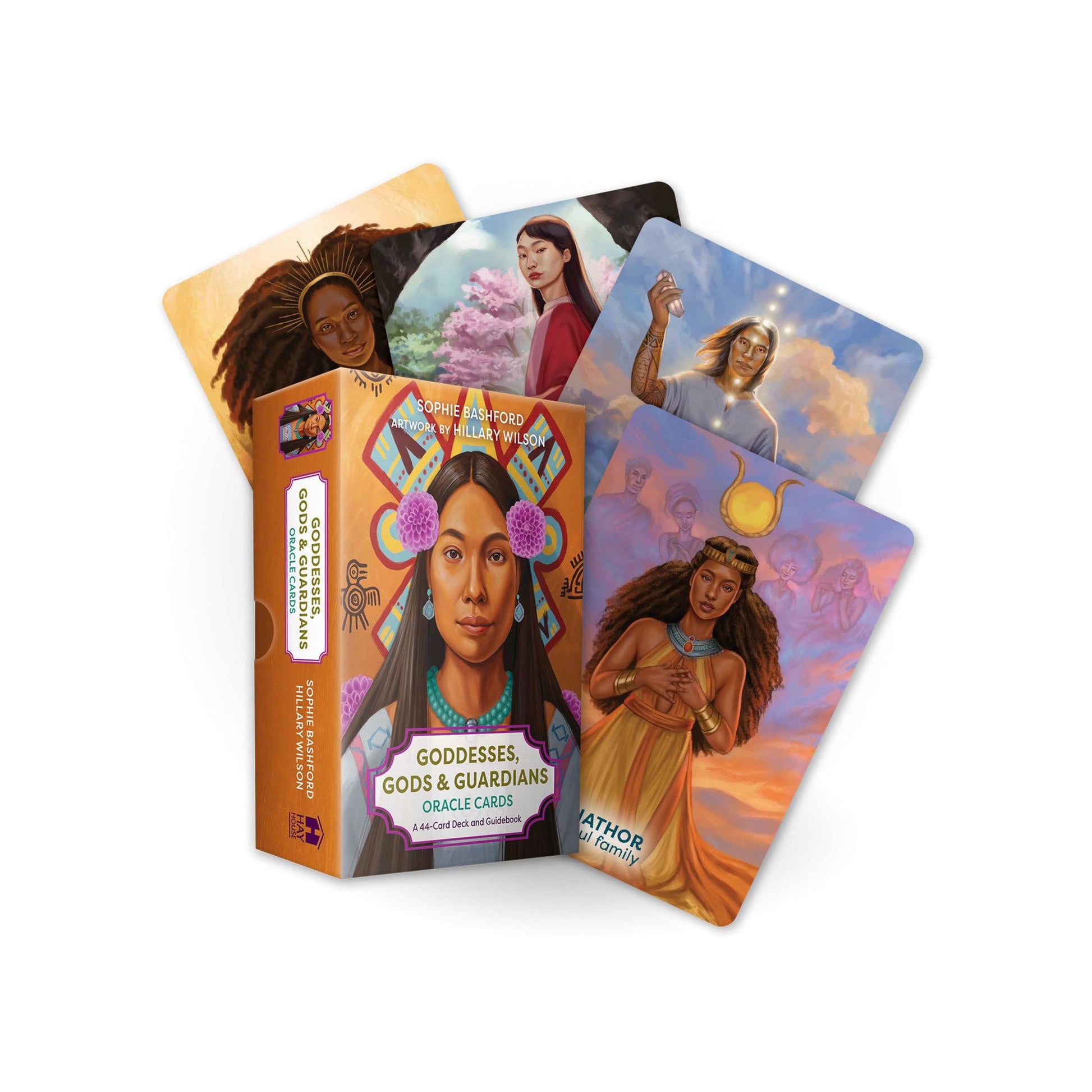 Goddesses, Gods and Guardians Oracle Cards: A 44 - Card Deck and Guidebook - Muse + Moonstone