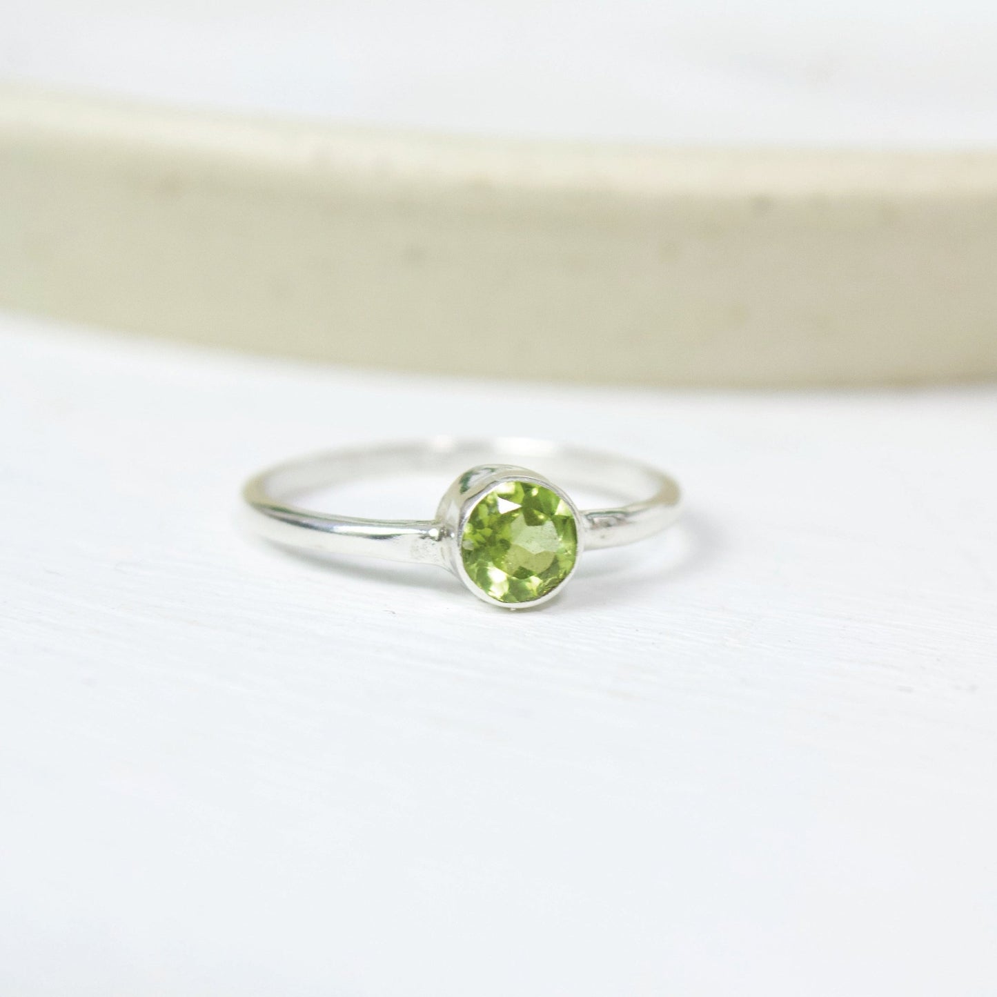 "Revolution" Peridot Ring | Love + Lark - Muse + Moonstone