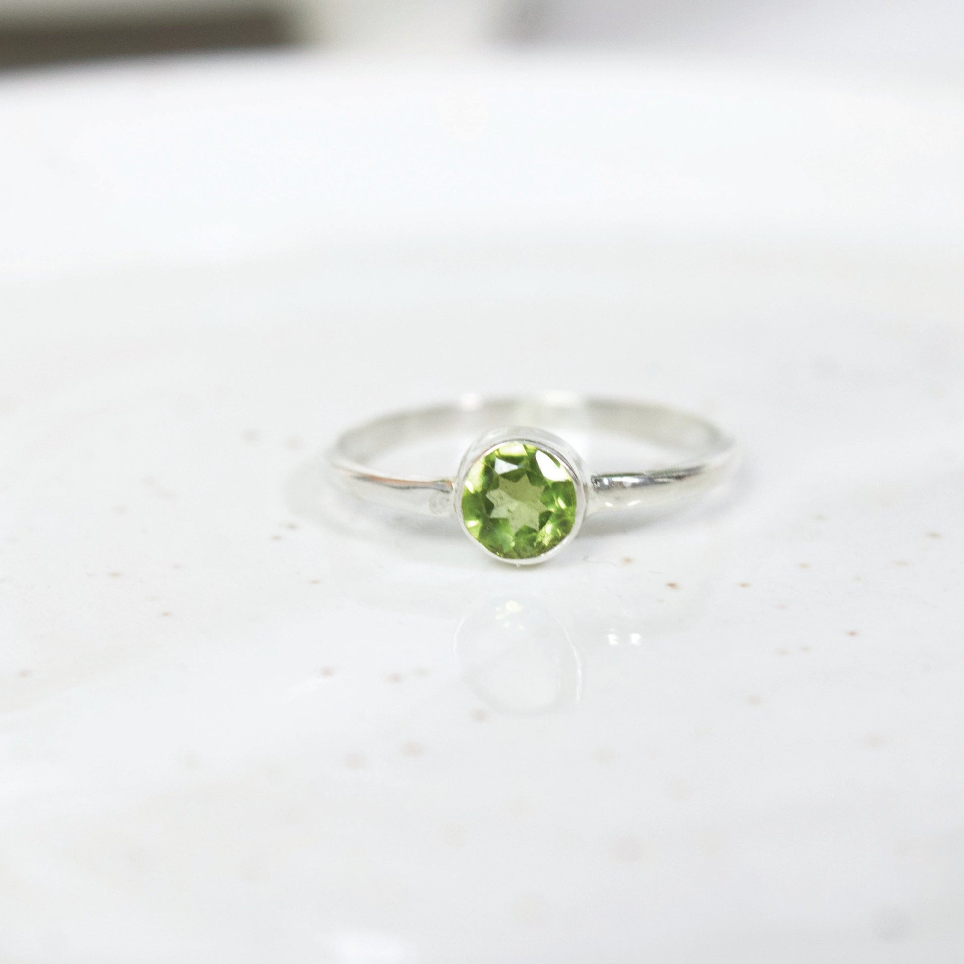 "Revolution" Peridot Ring | Love + Lark - Muse + Moonstone